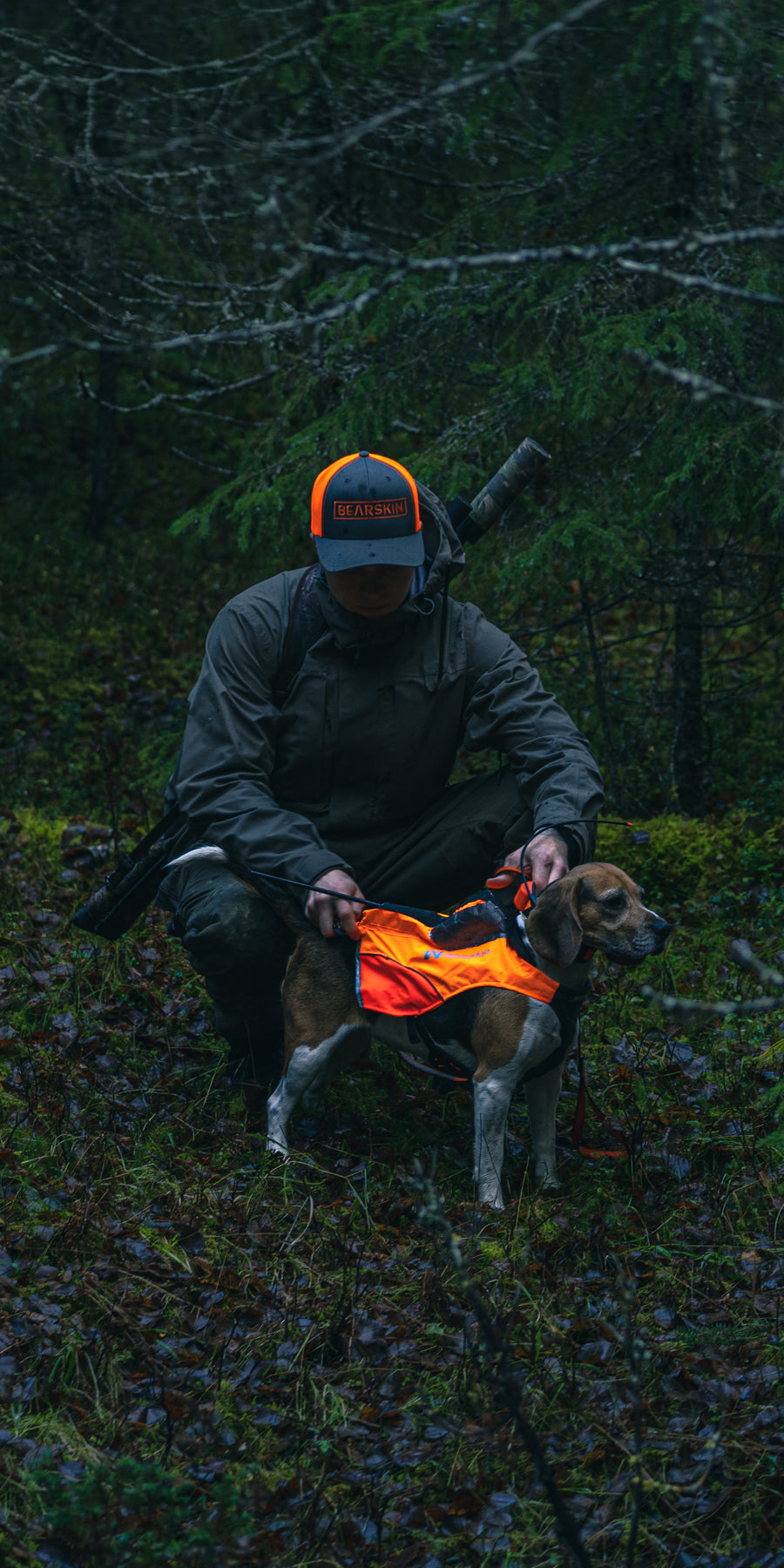 Rådjursjakt med hund med jaktkläder från Bearskin