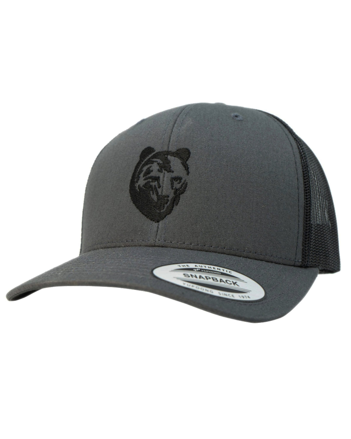 Bearskin Classic Cap Charcoal/Black