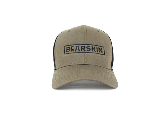 Bearskin Cap Olive/Black
