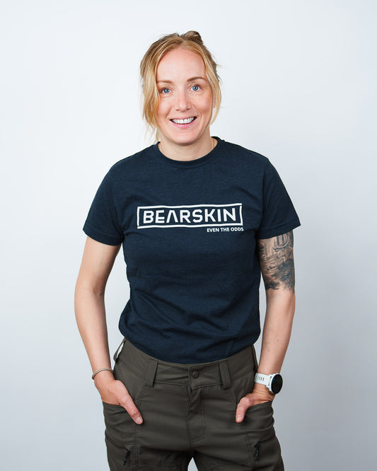 Bearskin Even The Odds T-Shirt Heather Navy