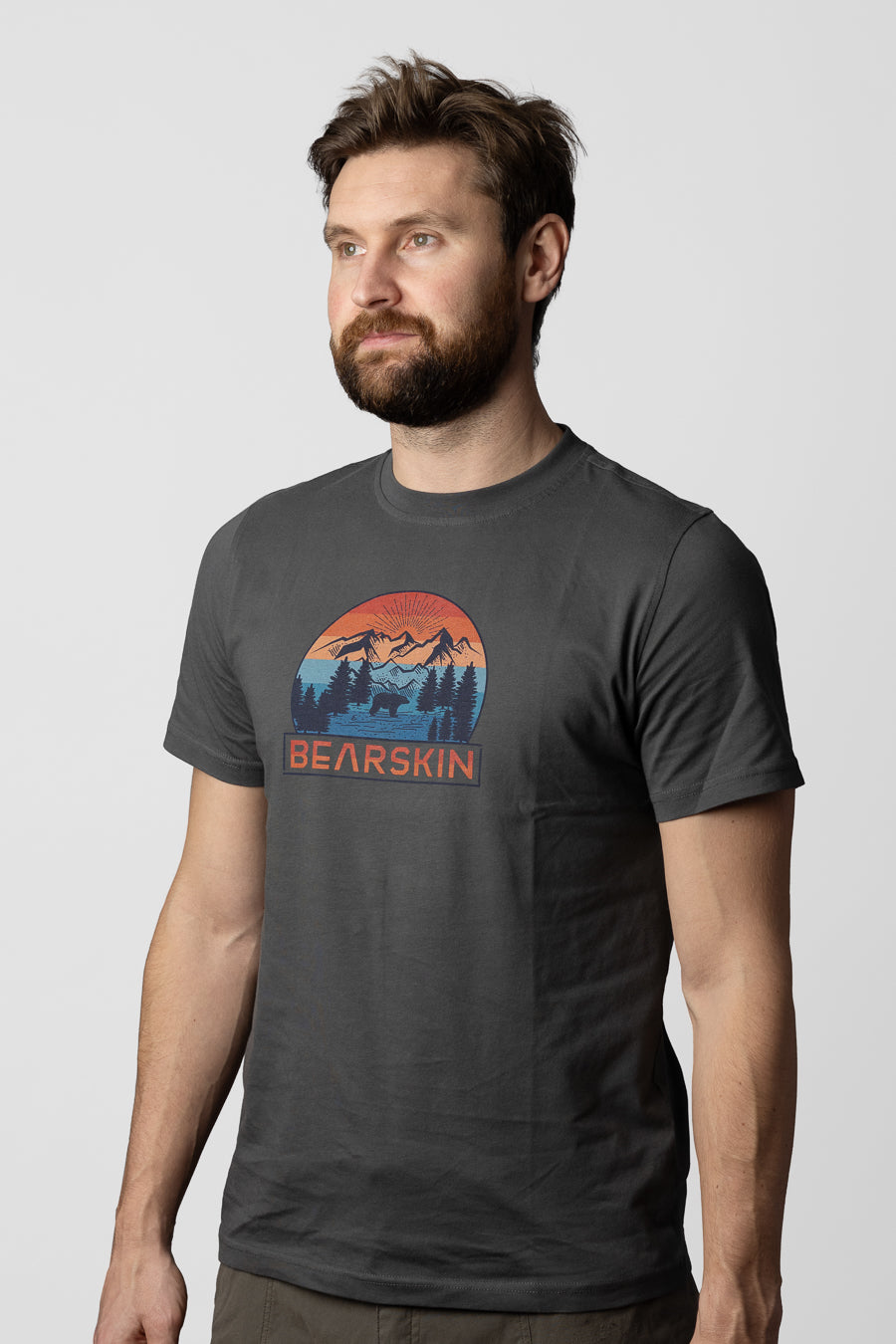 Bearskin T-Shirt Grey