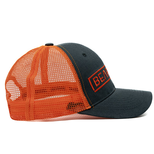 Bearskin Cap Dark Grey/Rust